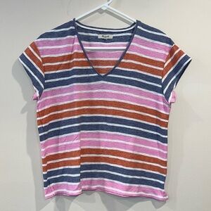 🔥Madewell Striped Kids Shirt - Multicolor🔥